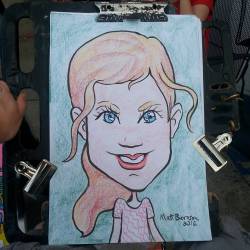 Ready for caricatures at Dairy Delight! #caricature #art #drawing #artstix #caricaturist  (at Dairy Delight Ice Cream)