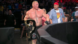 fishbulbsuplex:  WWE World Champion Brock Lesnar 