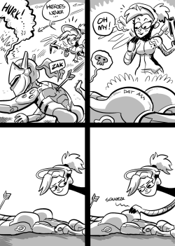 markraas:  Another dumb Overwatch comic. This one has extra Genji butts. 
