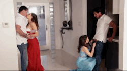 riley-n-melissa-sittin-in-a-tree: Riley and Melissa greet all their guests at the door just like this.  http://www.pornhub.com/view_video.php?viewkey=ph575b3121b9b6bdaughter swap