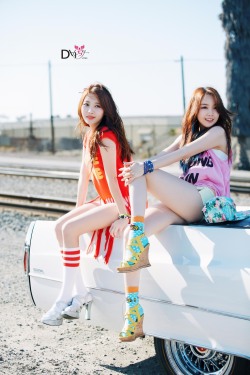 korean-dreams-girls:  Min Ah and Yura (Girls Day) - Darling Concept Pic