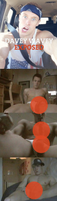queerclick:  Internet and YouTube star Davey Wavey exposed. Full reveal here.