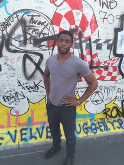 chadwickbosemanlovers:Repost Chadwick Boseman: “A beautiful city with incredible people. My thoughts are with you, Berlin. #tbt”