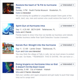 melesmelda: Florida Facebook is a goddamn gift during hurricanes  Omg 
