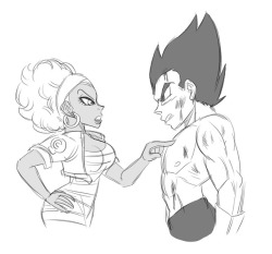   fro5t-bite said to funsexydragonball: Do you have plans of using more Black Bulma in the future.  Had a few sketches of her lying around.