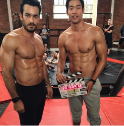 aliasvaughn:   aarondiazMy homie @davidbradleylimaka “Bruce Lee XL” and your friend “Leon” would like to invite you to get hooked on #Quantico tonight.  Let me give you a couple of reasons to watch Quantico if you don’t already.  (This bastard