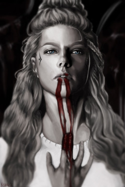   Another realism study of Katheryn Winnick&rsquo;s character Lagertha from the show Vikings for the premier tonight