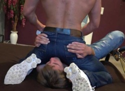 Matt loved fucking with his step brother, by dishing out fart discipline, stinkfacing him, and making him clean his dirty jockstraps with his mouth. Matt loved shoving his step brother onto the ground, dusting off his sneakers on his face, taking them