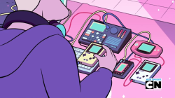 robot-the-guy:trashtroboy:peppermintcrack:meow-the-betelgeusian:superluminalflower:How the fuck is Sour Cream DJing with three GameboysFaithThere’s actually a whole musical genre that includes Game Boys called Game Boy Music, or Chiptunes which is the