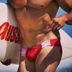 aussiebum-team:  Nothing like grabbing your board and hitting the surf! #aussiebum #surfsup #waves