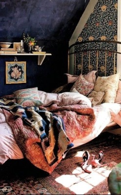 indie-bedroom:  Messy beds are better beds
