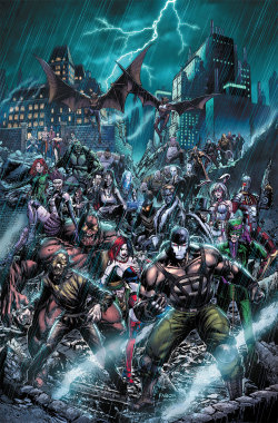 dangerouslycoolcomics:  Forever Evil: Arkham War 1-6 by Jason Fabok DC Comics