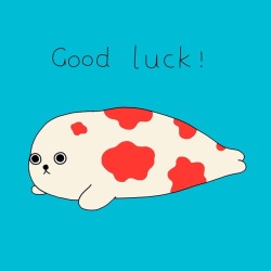 somanyseals:  Please re-blog this seal and you will have good luck.