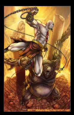God of war - Kratos by diabolumberto 