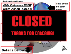 CONTEST CLOSED~ THANK YOU ALL FOR ENTERING I Simply Can not believe the turn out. 400  notes Thank you all for entering, reblogging, and liking.  PLEASE BE RESPECTFUL OF WINNERS But as a treat, i have an annoucement  I WILL BE PICKING THREE PAIRS OF WINNE