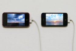 danaorherdouble:  davidhorvitz:  The Distance of a Day. A video of a sunset in Los Angeles made by my mother with her iPhone next to a video of a sunrise in the Maldives made by me. They were recorded simultaneously. At the exact same moment the sun was