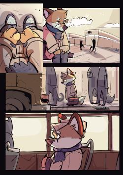 itshaps:  This is a small comic I did for a college assignment, which Im really proud of RN! Might tweak it eventually, but I DESERVE MY VACATION GOSH DANGIT!!Anyways, this is a story of a poor fox who just wanted to play gamez! &lt;3