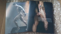 Two amazing photography art books by @michaelstokes.  Invictus is exclusively filled with wounded Veterans.  Amazing!