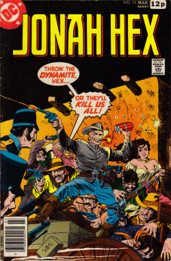 Jonah Hex No. 10 (DC Comics, 1978). Cover art by Gray Morrow.From Oxfam in Nottingham.
