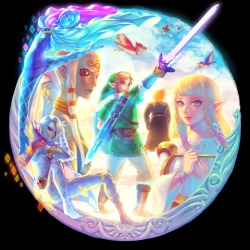 bellhenge:  [The Legend of Zelda: Skyward Sword]— (Deviant Art, full size)  — SS Zelda— Twilight Princess