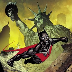 thebernardchang1433347262 #batmanbeyond debut issue is out today. set in the #dcuniverse 35 years out&hellip; #danjurgens and @mmaiolo #dccomics