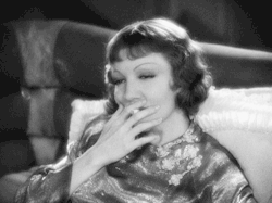  Claudette Colbert in Torch Singer (1933). 