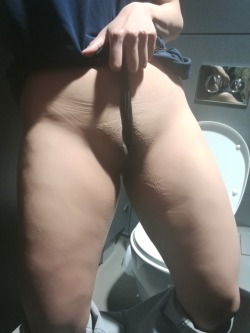 get-wild-at-work-for-me-baby:Sneaked in the loo to give mysel[f] a pussy wedgie! via /r/workgonewild More at www.getwildatwork.xyz/blog