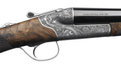 cubebreaker:  Engraved Beretta shotgun 486 with Asian-inspired design by Marc Newson.