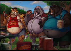 Summer Sausage StuffingArtist:  Ramzi    On FA    On Furry NetworkCommission for Aifen on FA    and     Arkhon on FA