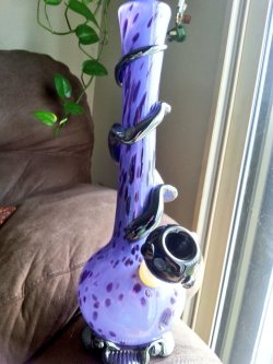 indica-illusions:  indica-illusions:  new bongs here and my god shes magnificent 😍  will always appreciate my first bong i worked for myself✌💯