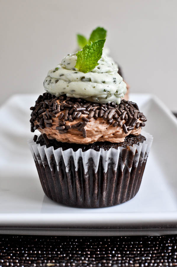 Recipe: Milk Chocolate Cupcakes with Fresh Mint Frosting