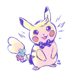 sketchinthoughts: More of my Pikachu! I’ll be streaming a pokemon art/shiny hunt on Sunday at 10:00am! Twitch link below! https://www.twitch.tv/aprilfrosbury 