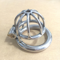 lockedndenied:  As a birthday present to myself, I have just purchased this cage. It is 1/2″ smaller than the one I have riveted on now.  My only concern is riveting isn’t possible with this one.  I suppose I will have to find someone to weld it