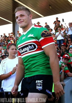hotladsworld:  Rugby player George Burgess leaked cock pics.