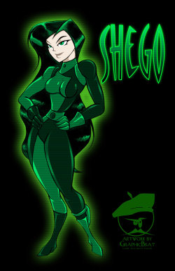 mdfive:  A nice collection of Shego drawings done by @graphicbrat from way way back, ordered from oldest to newest! She looked good then, and she looks good now :)   SHE&mdash;HNNNNG!!
