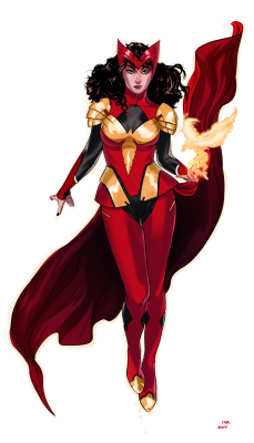 dimaiv-nov:  Scarlet Phoenix I was asked to do a redesign of Scarlet Witch as if she’s a part of Phoenix Five———————I have a sale going on: -25% off the original prices   For all the details send me a message at dima.ivaanov@gmail.com