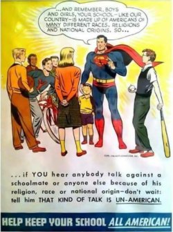 theheavymetalmama: thetrippytrip:   1949   You’re still the best, Superman. :) 