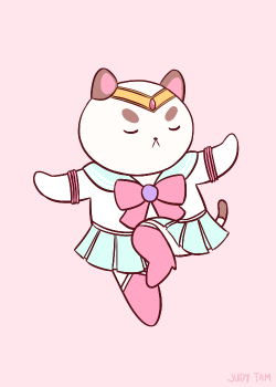 judytam:Sailor PuppyCat. He’s beauty, he’s grace, he’s Miss United States.