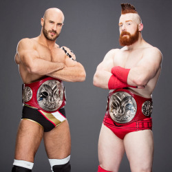 fishbulbsuplex:RAW Tag Team Champions Sheamus and Cesaro