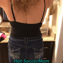 hot-soccermom:  mr-hsm:  Here @hot-soccermom is getting ready for the day.  Trying to get ready for the day but @mr-hsm keeps interrupting 💋