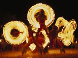Conflagration (fire dancers of Bora Bora)