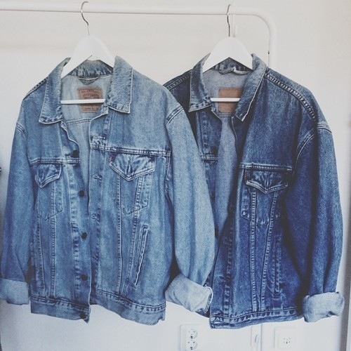 jaqueta jeans estilo anos 80