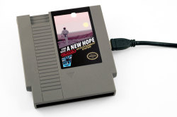 it8bit:  Star Wars NES Hard Drives 72pins art cart + hard drive = awesome! 500GB, 750GB &amp; 1TB drives available from 贍.99 to 贡.99. Pick up A New Hope, The Empire Strikes Back or Return of the Jedi today.  Created by 8-bit Memory