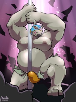chrispywolf:  Stripper Gustav by maldu