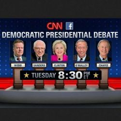 In less than 20 minutes(5:30 PT), the Democratic Debate starts! Go Bernie!