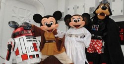 thedailywhat:  Farewell of the Day: Disney Shuts Down LucasArts Only months after Disney’s acquisition of Lucasfilm in December, the multinational media corporation has announced today that all current projects in development by LucasArts (Star Wars