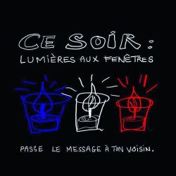 danfromparis:  Loin de toutes polémiques et de toutes querelles partisane , ce soir mettons tous une bougie a nos fenètres pour que la vie continue. #PrayForParis #ParisAttacks #UneLumièrePourLaVie #ParisJeTaime #ParisMaVille #Paris #ALightForLife
