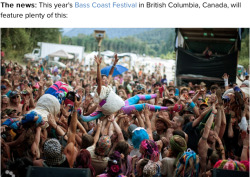 hylianears:  micdotcom:  Canadian music festival takes huge step against Native appropriation Follow micdotcom   From their announcement: For various reasons, Bass Coast Festival is banning feathered war bonnets, or anything resembling them, onsite.