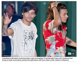 reckless-styles:  saltygoodness:  Daily Mail is making manips and inventing AU captions now “Pictured the night before with Harry Styles at ABC Studios in Hollywood”  I feel the DM though  I would crop Calvin out as well!! Is that manip really copyrighted