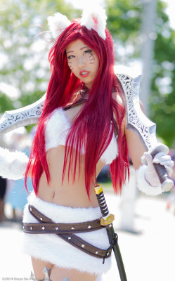 iriscosplay:  Kitty Cat Katarina Cosplay by QTxPieCheck out http://iriscosplay.tumblr.com for more awesome cosplay